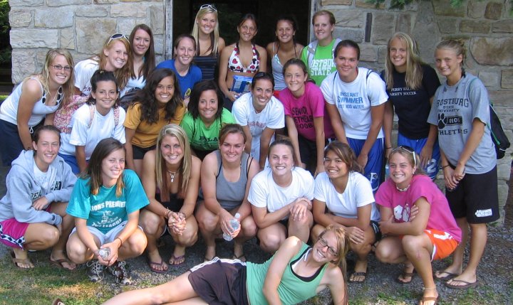 2008 team at Swallow Falls